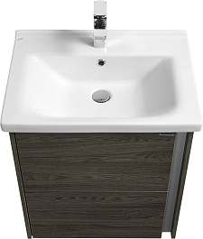 Акватон Мебель для ванной Стоун 60 грецкий орех – фотография-3